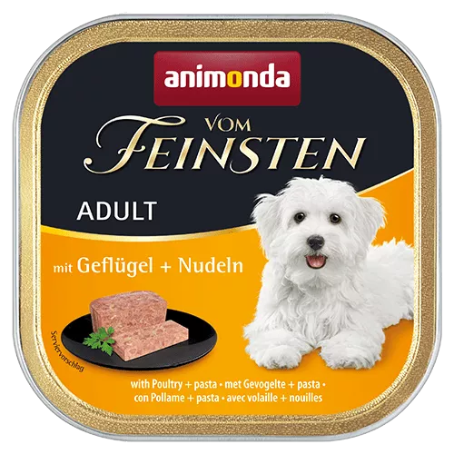 Vom Feinsten ADULT Geflügel+Nudeln 150g